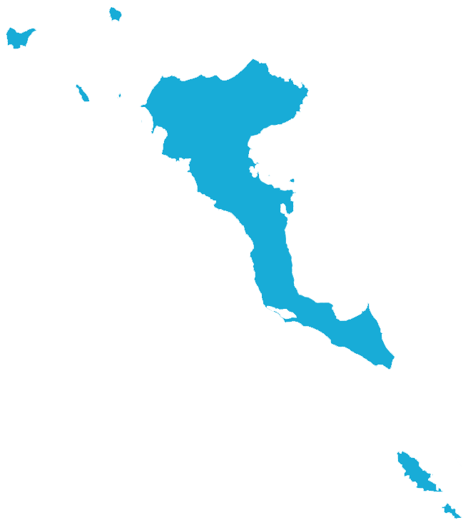 χάρτης Π.Ε. ΚΕΡΚΥΡΑΣ